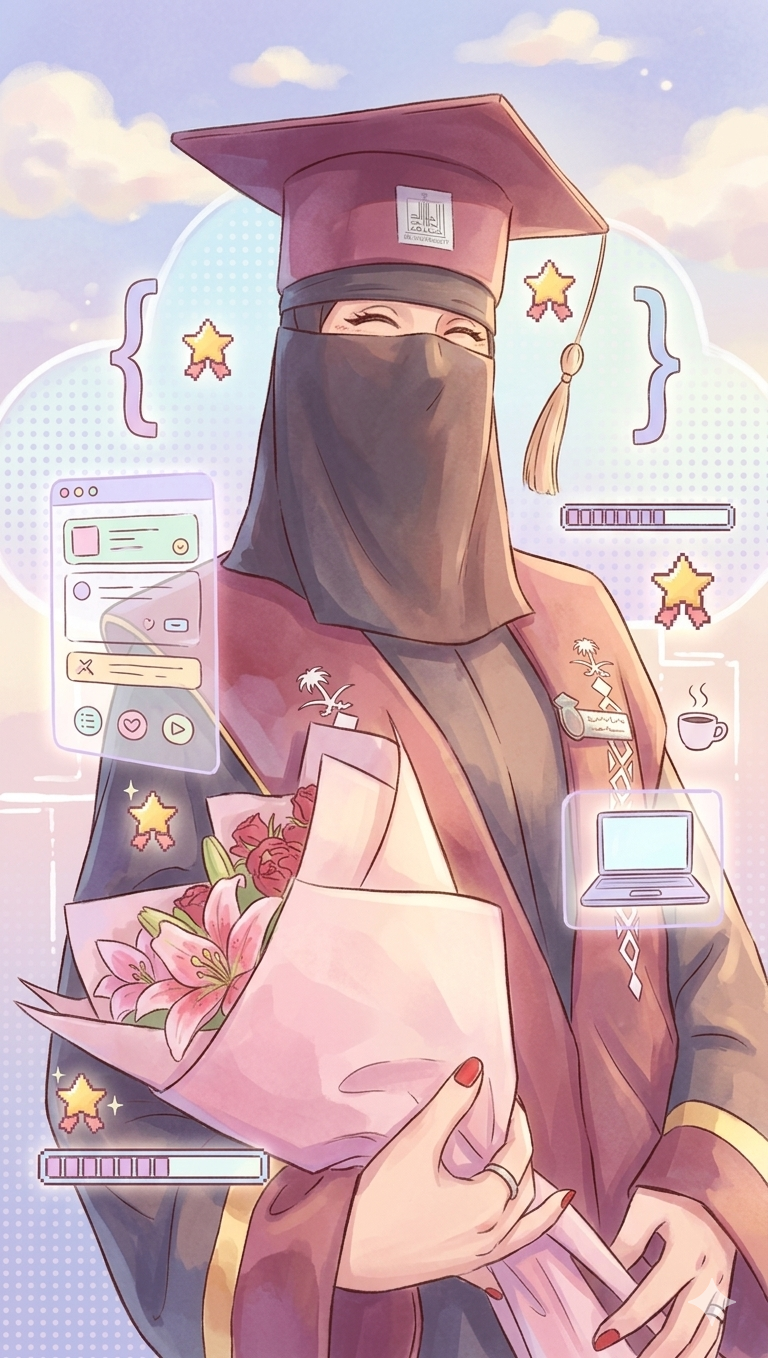 Illustrated portrait of Rifan