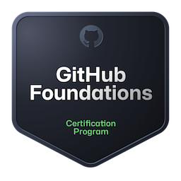 GitHub Foundations badge